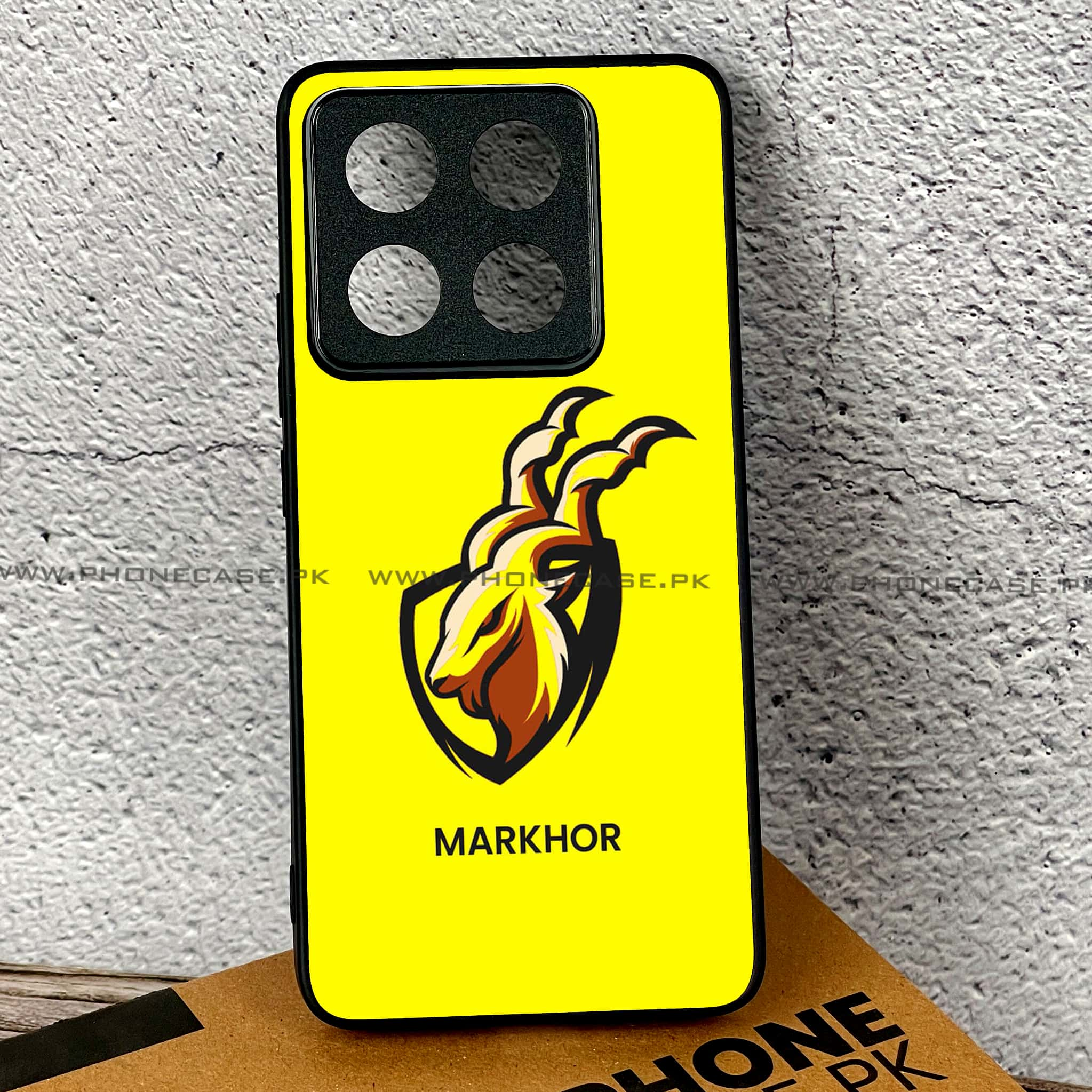 Xiaomi 14T Pro - Markhor Series - Premium Printed Glass soft Bumper shock Proof Case