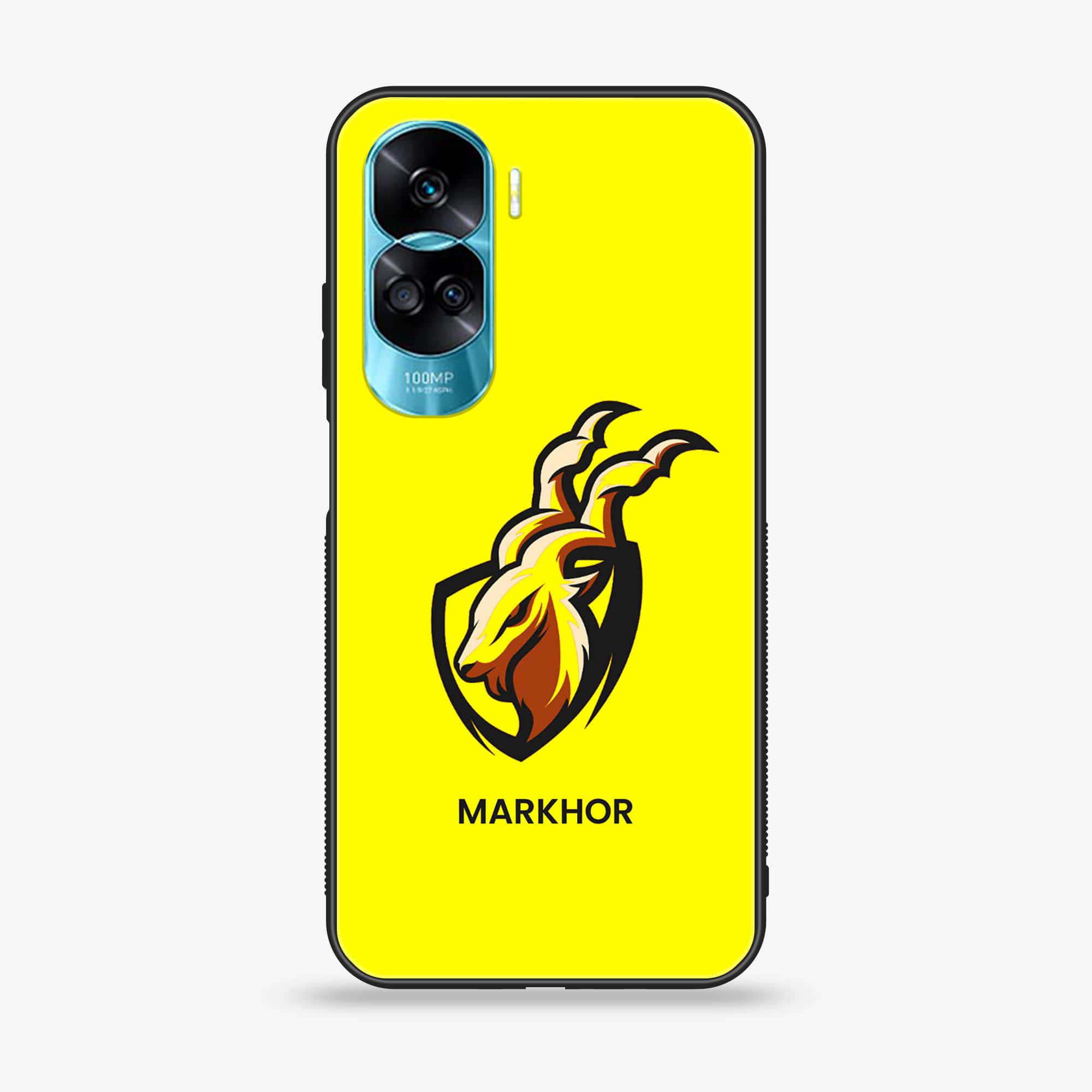 Honor 90 Lite - Markhor Series - Premium Printed Glass soft Bumper shock Proof Case