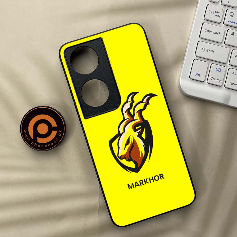 Honor X7b - Markhor Series - Premium Metal  Printed soft Bumper shock Proof Case