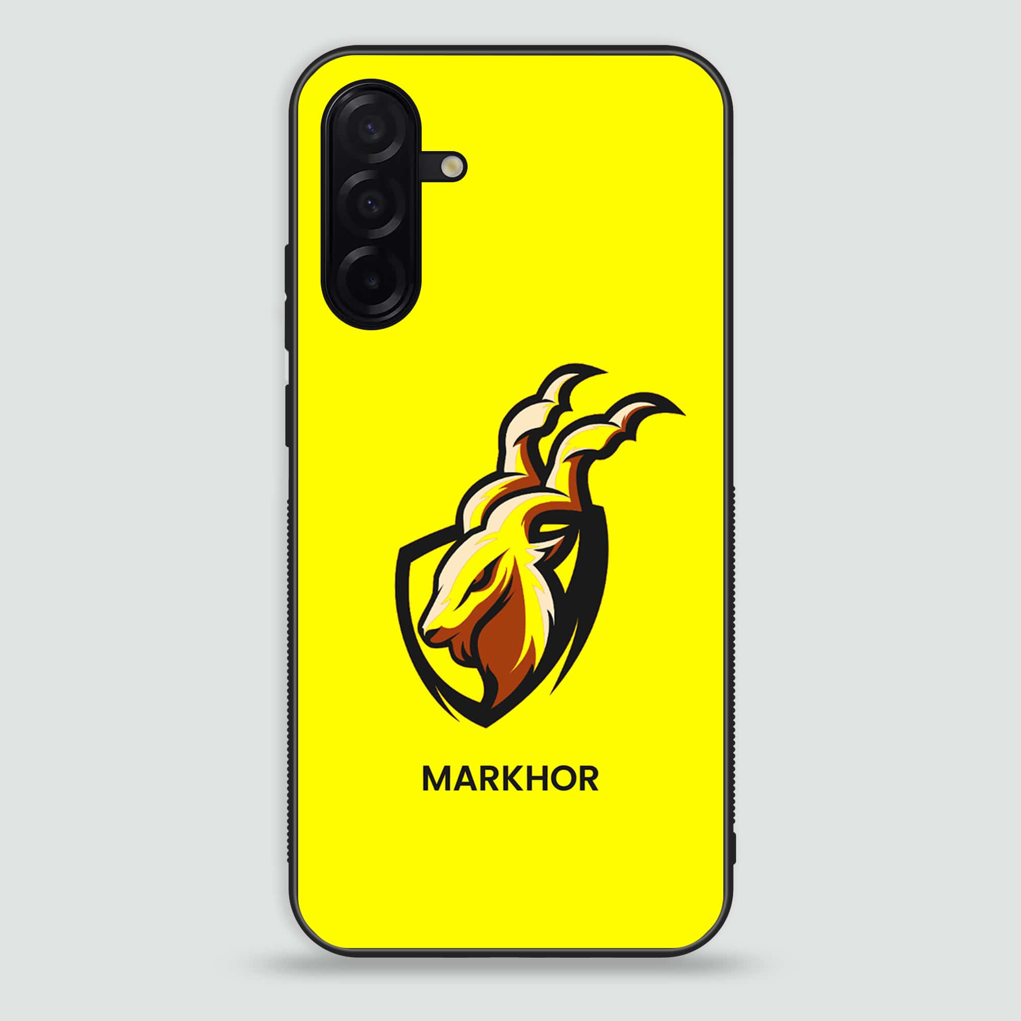 Samsung Galaxy A56 5G - Markhor Series - Premium Printed Glass soft Bumper shock Proof Case