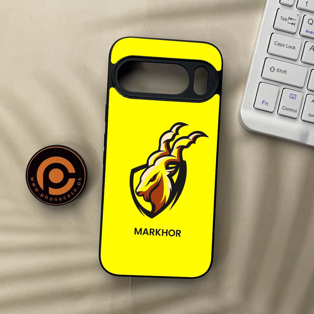 Google Pixel 10 Pro  - Markhor Series - Premium Metal Printed soft Bumper Shock Proof Case