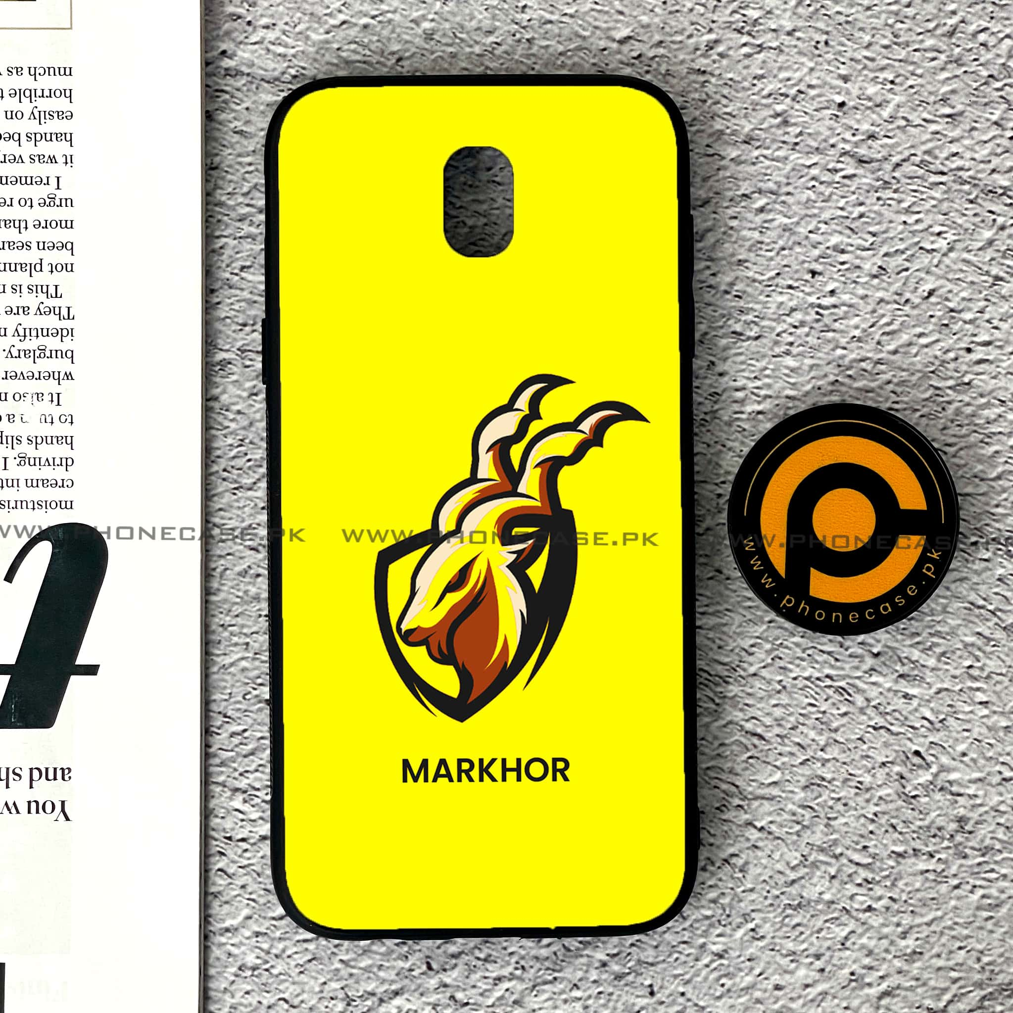 Samsung Galaxy J5 Pro 2017 - Markhor Series - Premium Printed Metal soft Bumper shock Proof Case