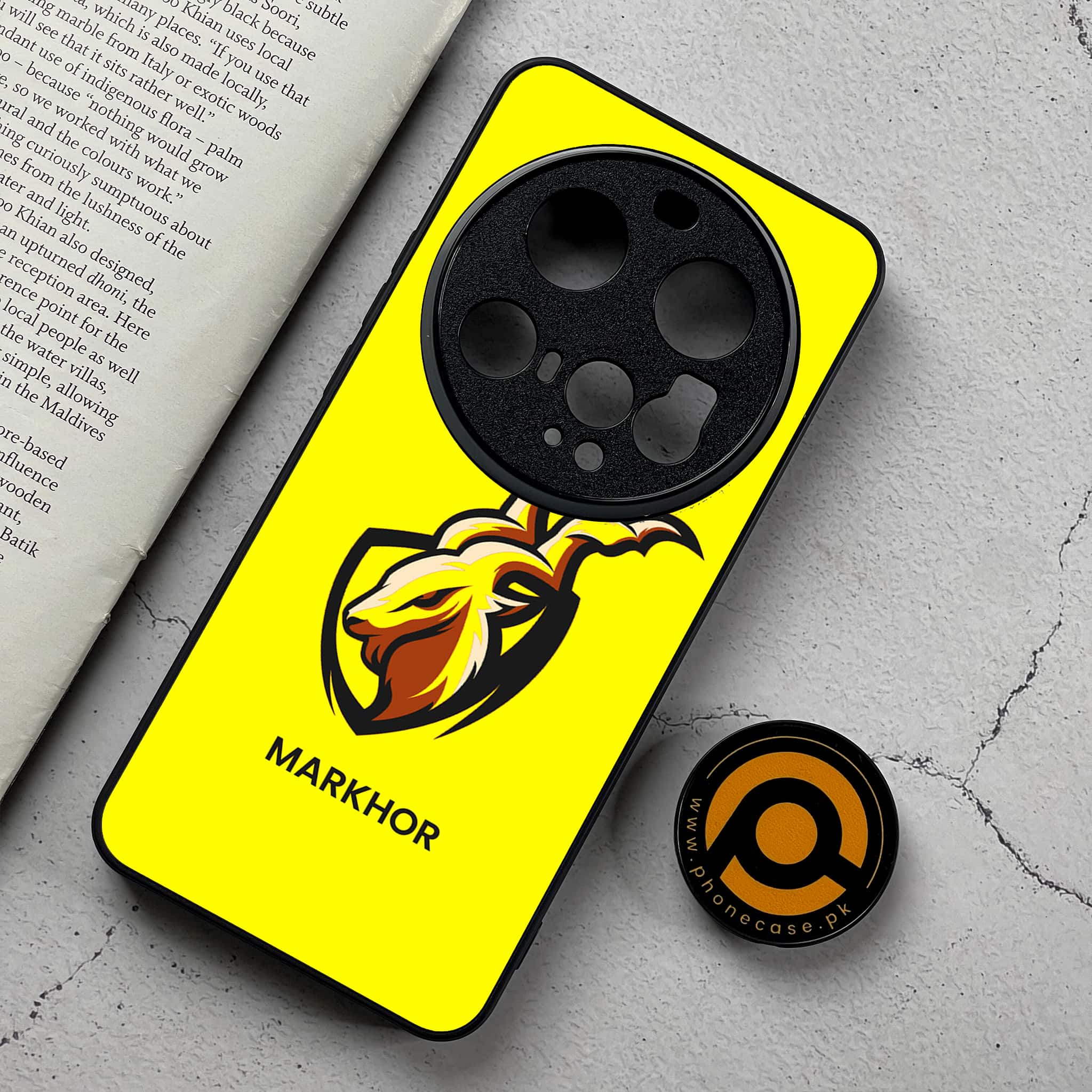 Xiaomi 15 Ultra - Markhor Series - Premium Metal Printed Soft Bumper Shockproof Case