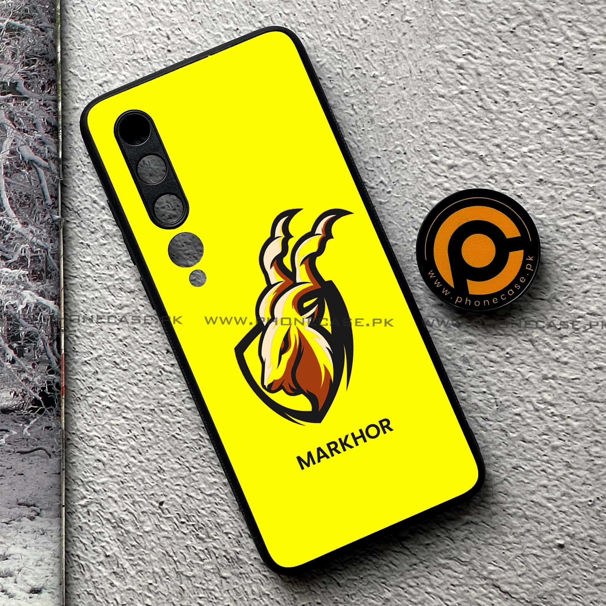 Xiaomi Mi 10 - Markhor Series - Premium Printed Glass soft Bumper shock Proof Case