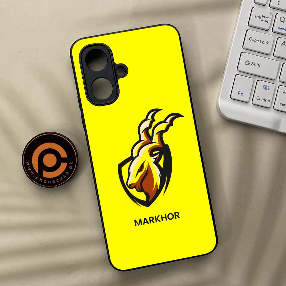 Tecno Spark Go 2 - Markhor Series - Premium Metal Printed soft Bumper Shock Proof Case