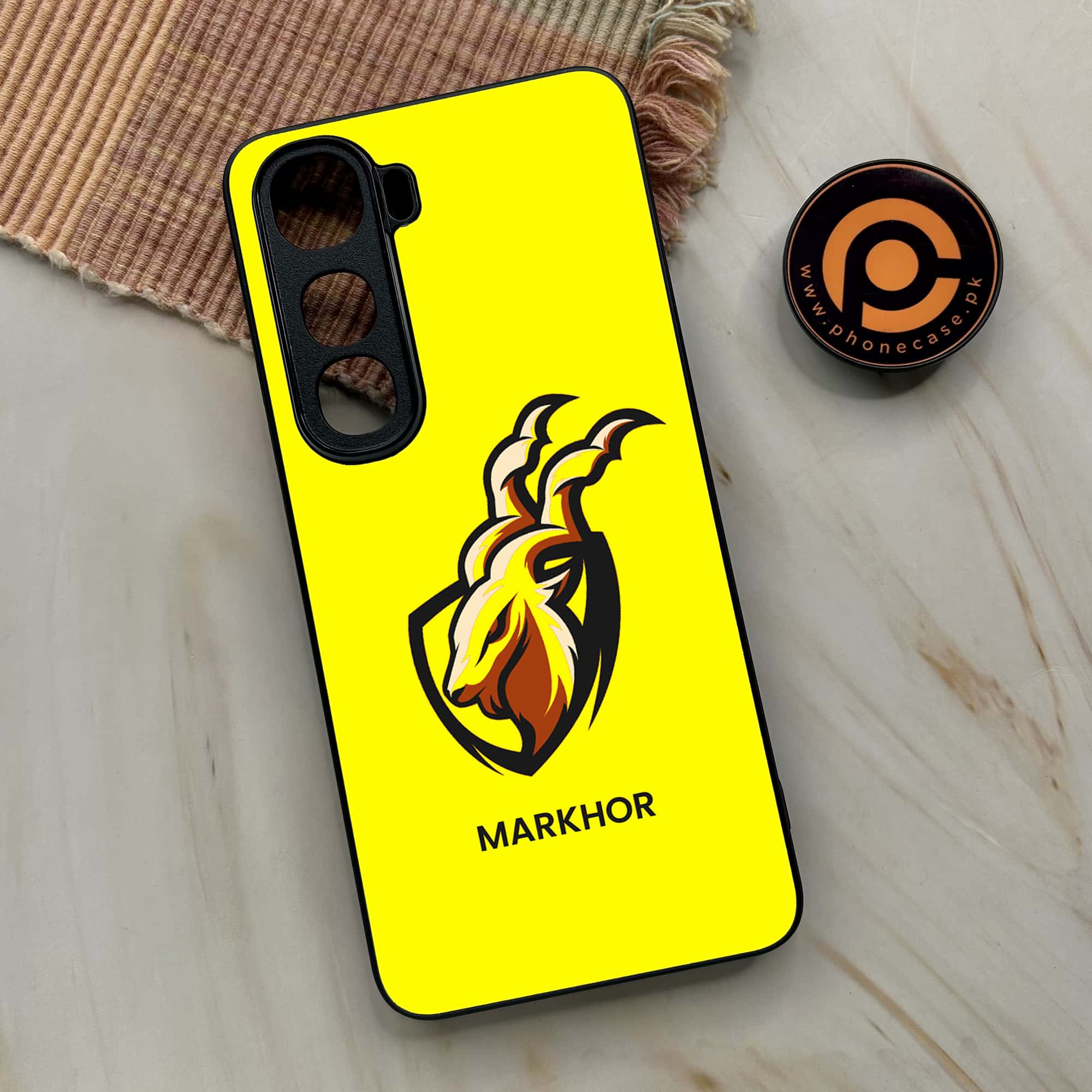 Vivo Y400 - Markhor Series - Premium Metal Printed soft Bumper shock Proof Case