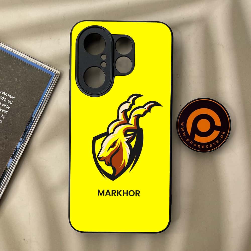 Vivo X200 FE - Markhor Series - Premium Metal Printed soft Bumper Shock Proof Case
