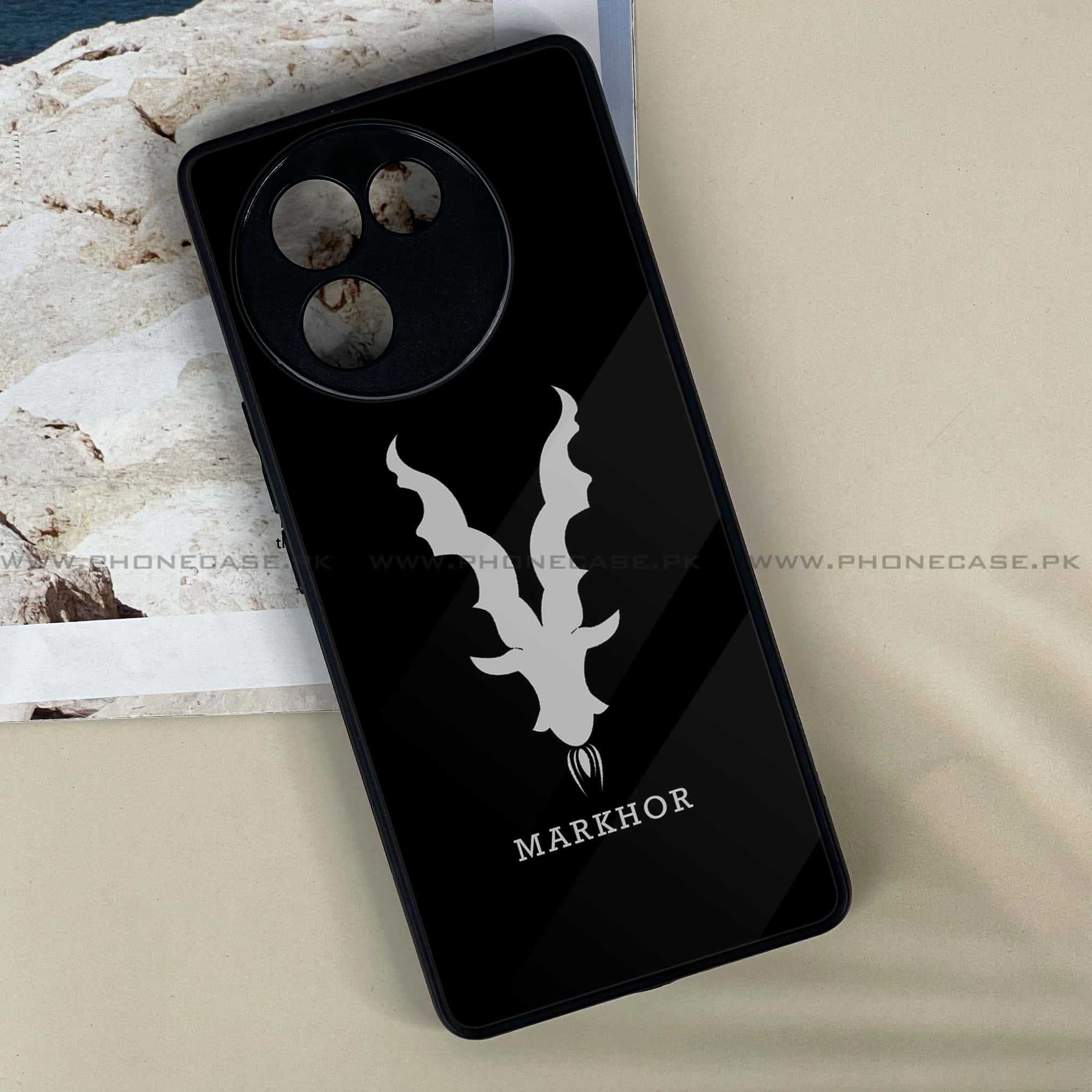 Vivo V30E - Markhor Series - Premium Printed Metal soft Bumper shock Proof Case