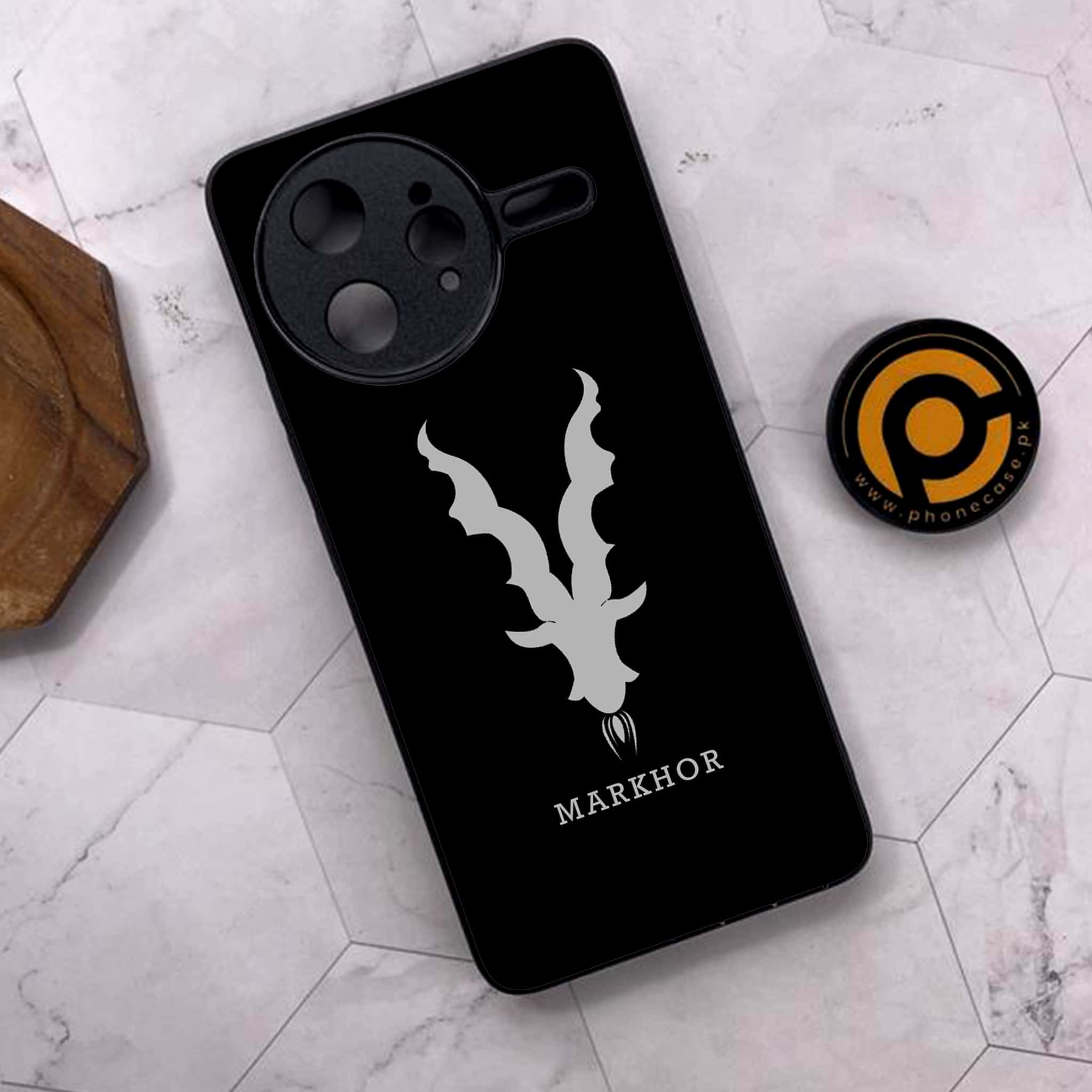 Xiaomi Poco F7 Ultra 5G - Markhor Series - Premium Metal Printed soft Bumper shock Proof Case