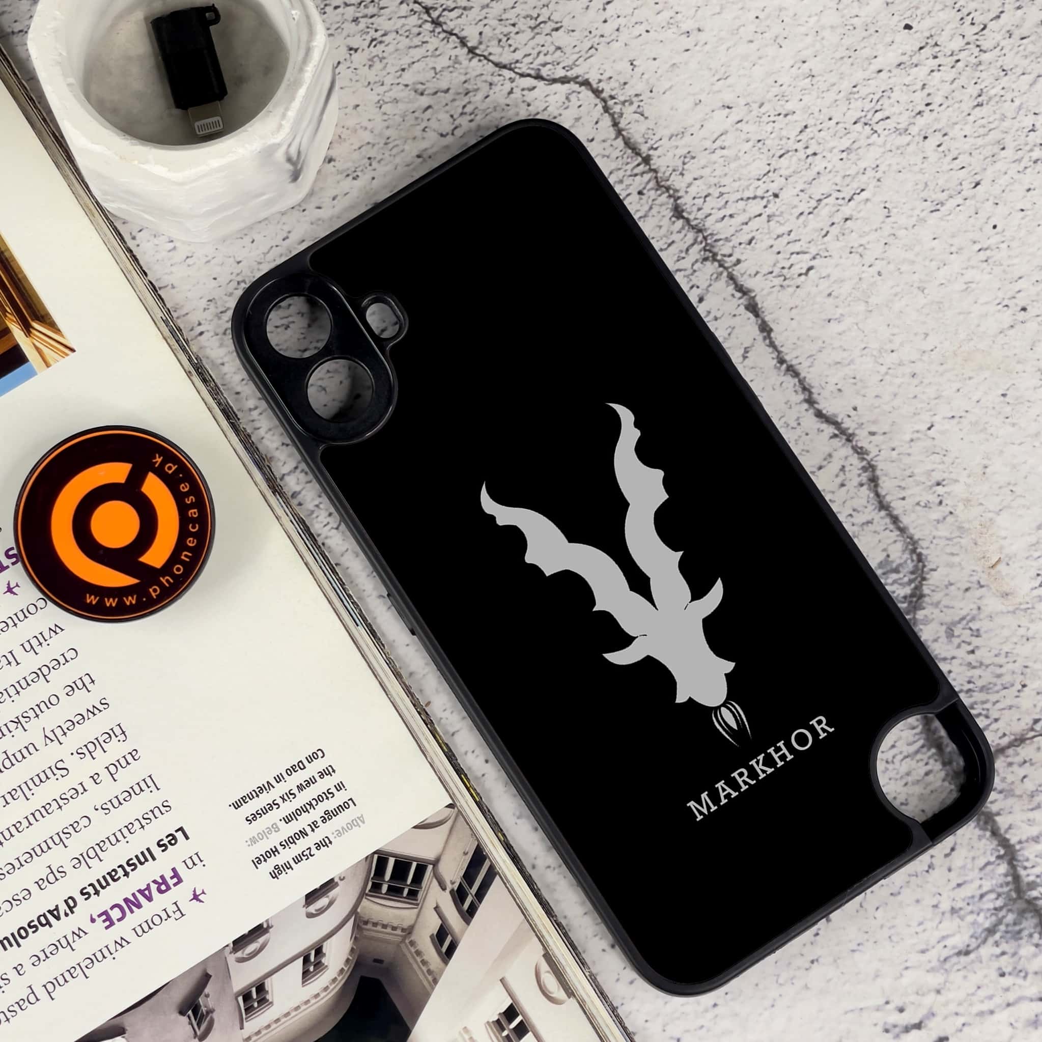 Nothing CMF Phone 1 - Markhor Series - Premium Metal Printed soft Bumper Shock Proof Case