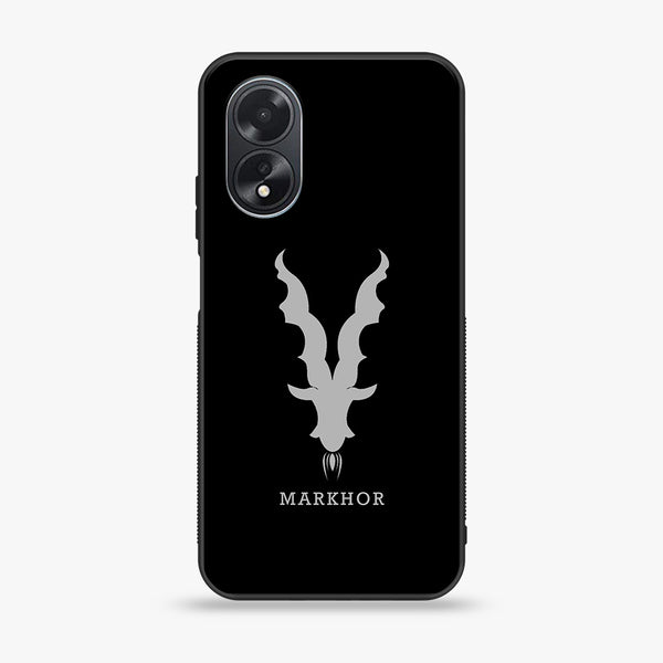 Oppo A38 4G - Markhor Design 9 - Premium Printed Metal soft Bumper shock Proof Case CS-14635