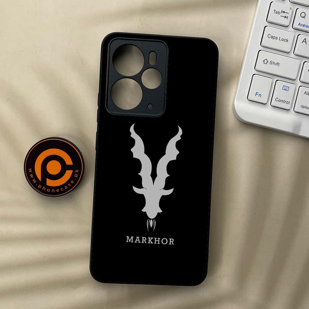 Realme 14 5G - Markhor Series - Premium Metal Printed soft Bumper Shock Proof Case
