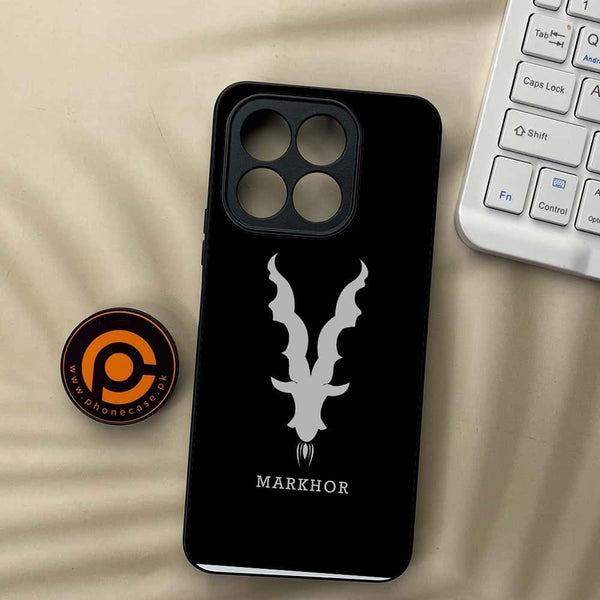 Honor X7c - Markhor Design 9- Premium Metal  Printed soft Bumper shock Proof Case CS-43975