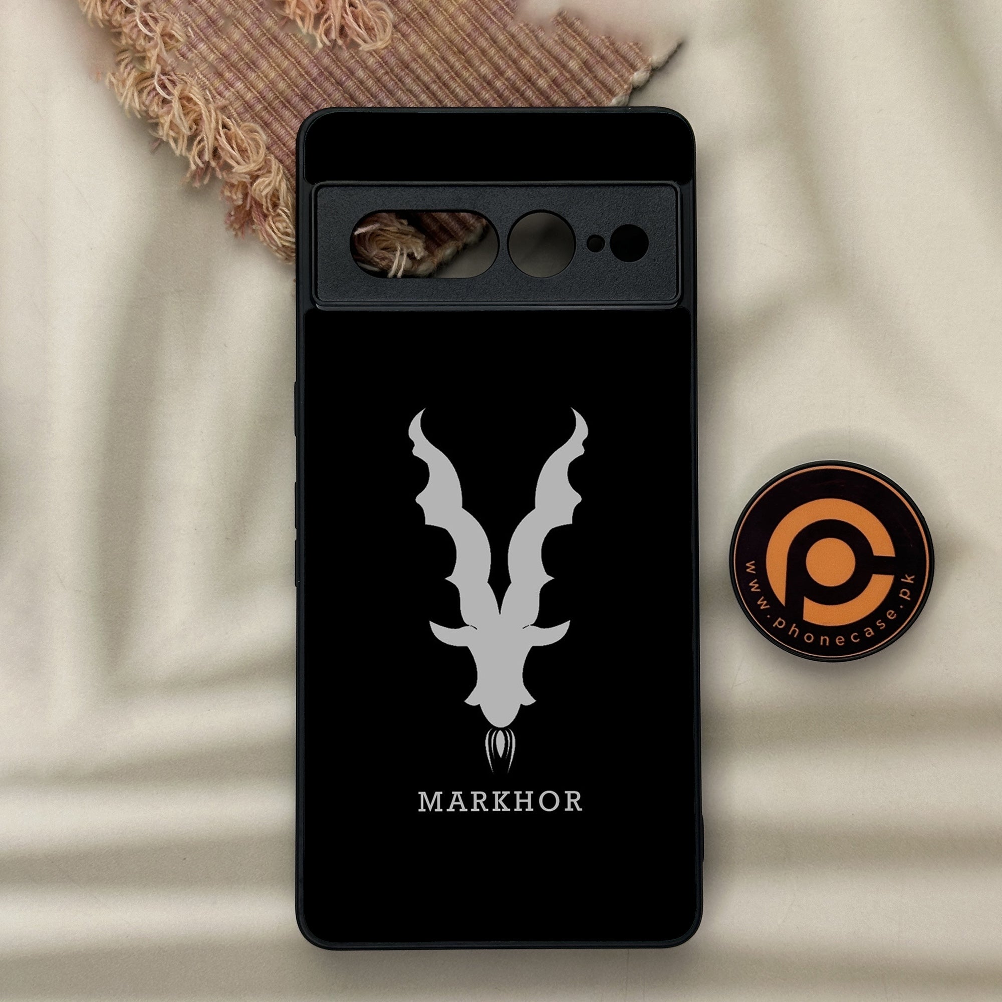 Google Pixel 7 Pro - Markhor Series - Premium Metal Printed soft Bumper Shock Proof Case