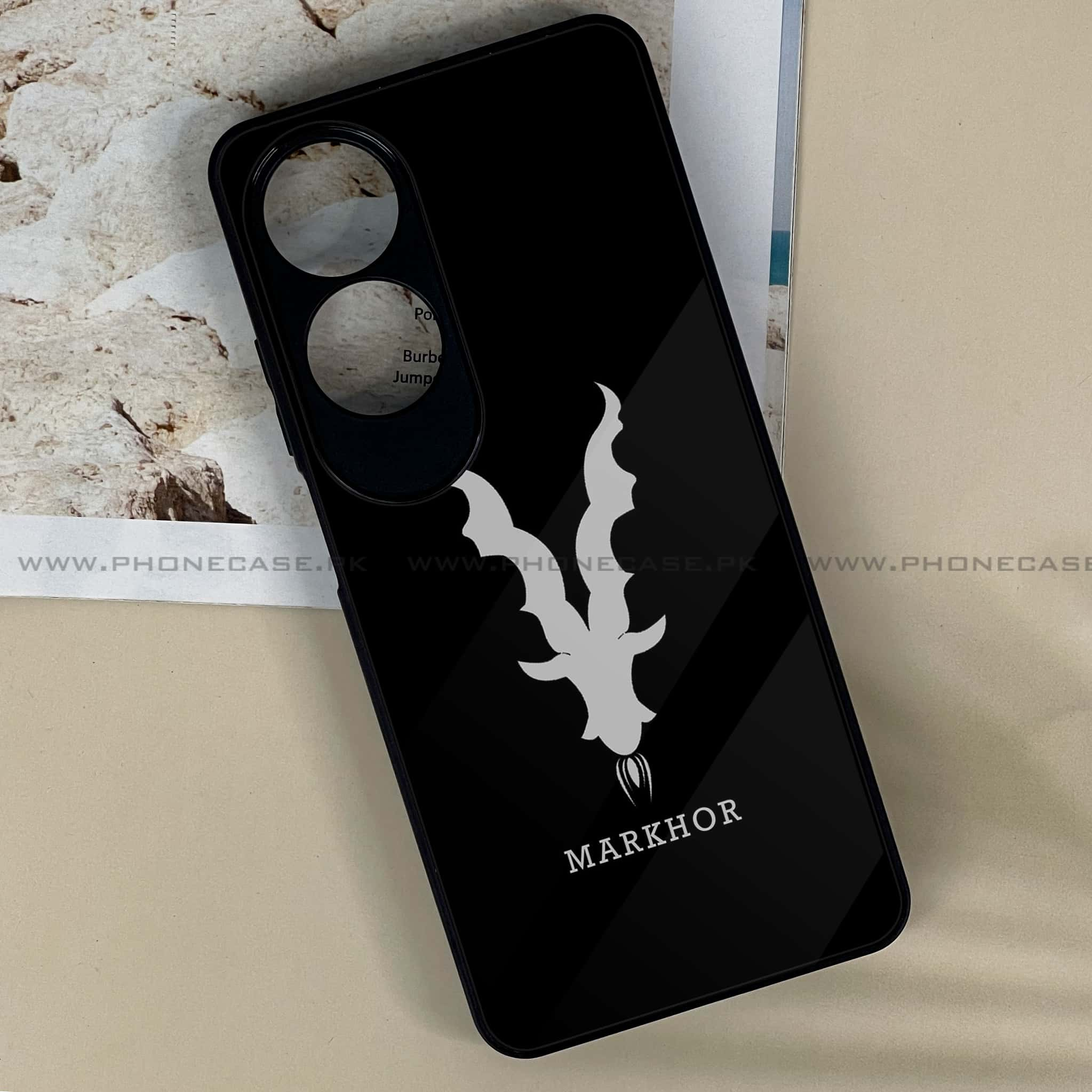 Oppo A60 - Markhor Series - Premium Printed Metal soft Bumper shock Proof Case