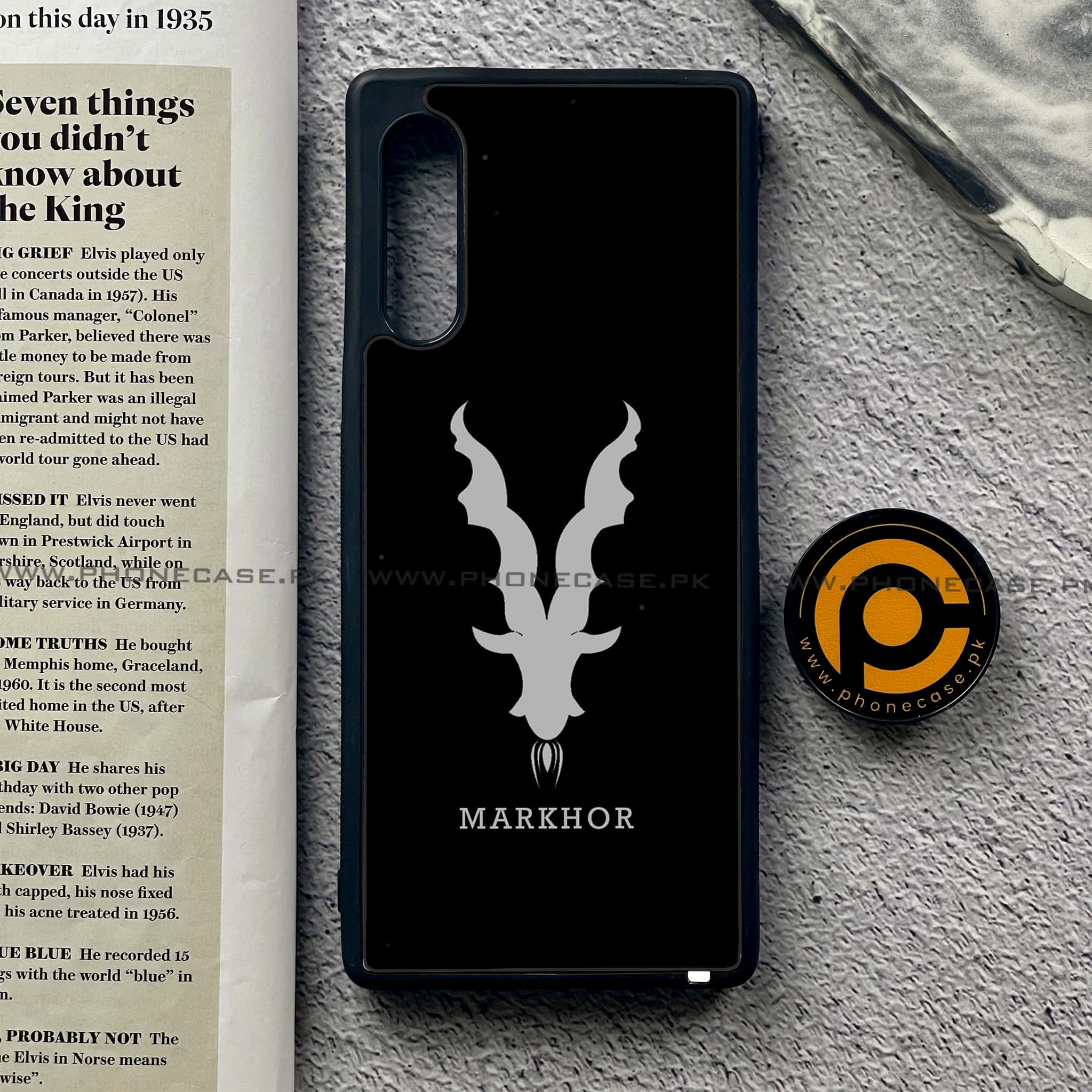 LG Velvet - Markhor Series - Premium Printed Glass soft Bumper shock Proof Case