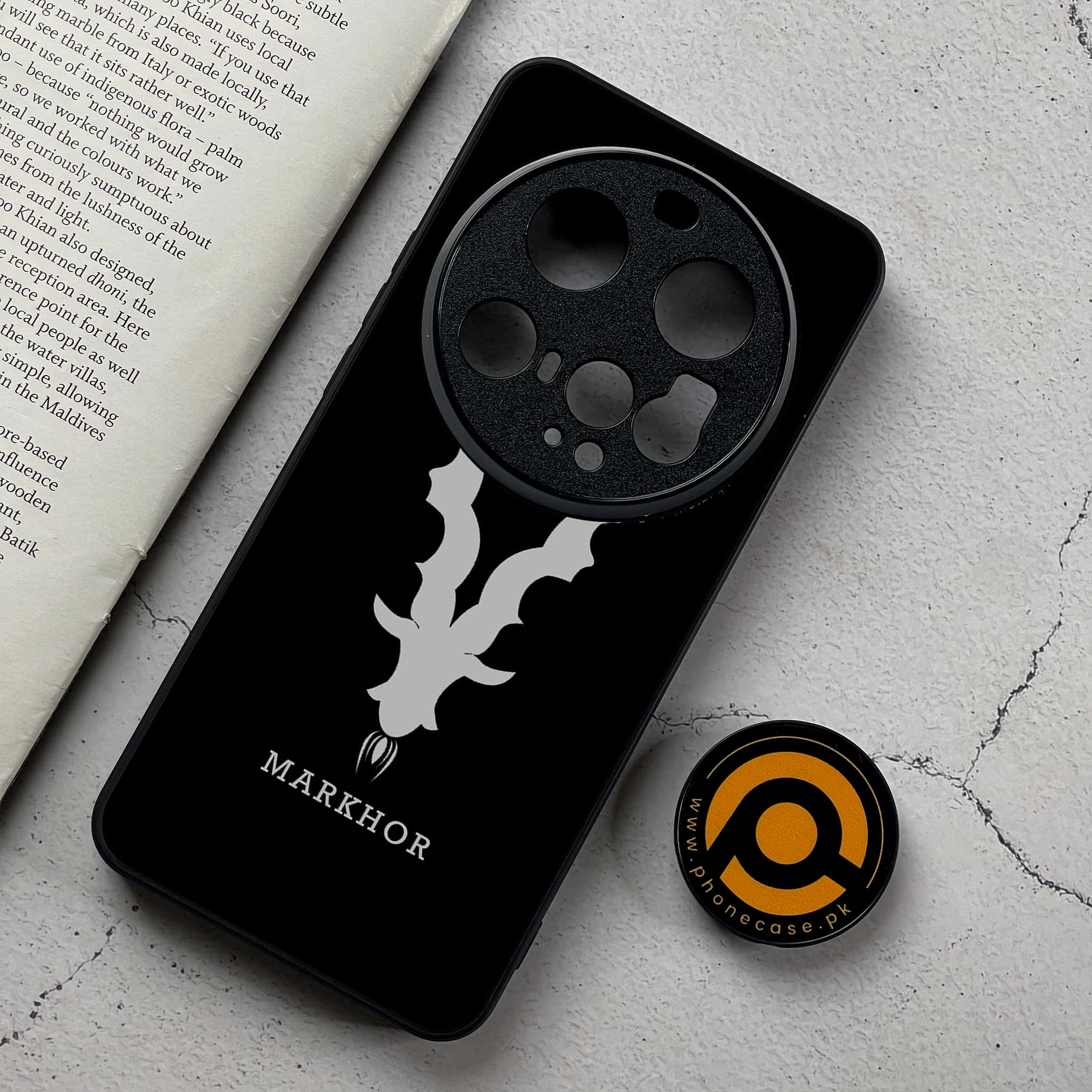 Xiaomi 15 Ultra - Markhor Series - Premium Metal Printed Soft Bumper Shockproof Case