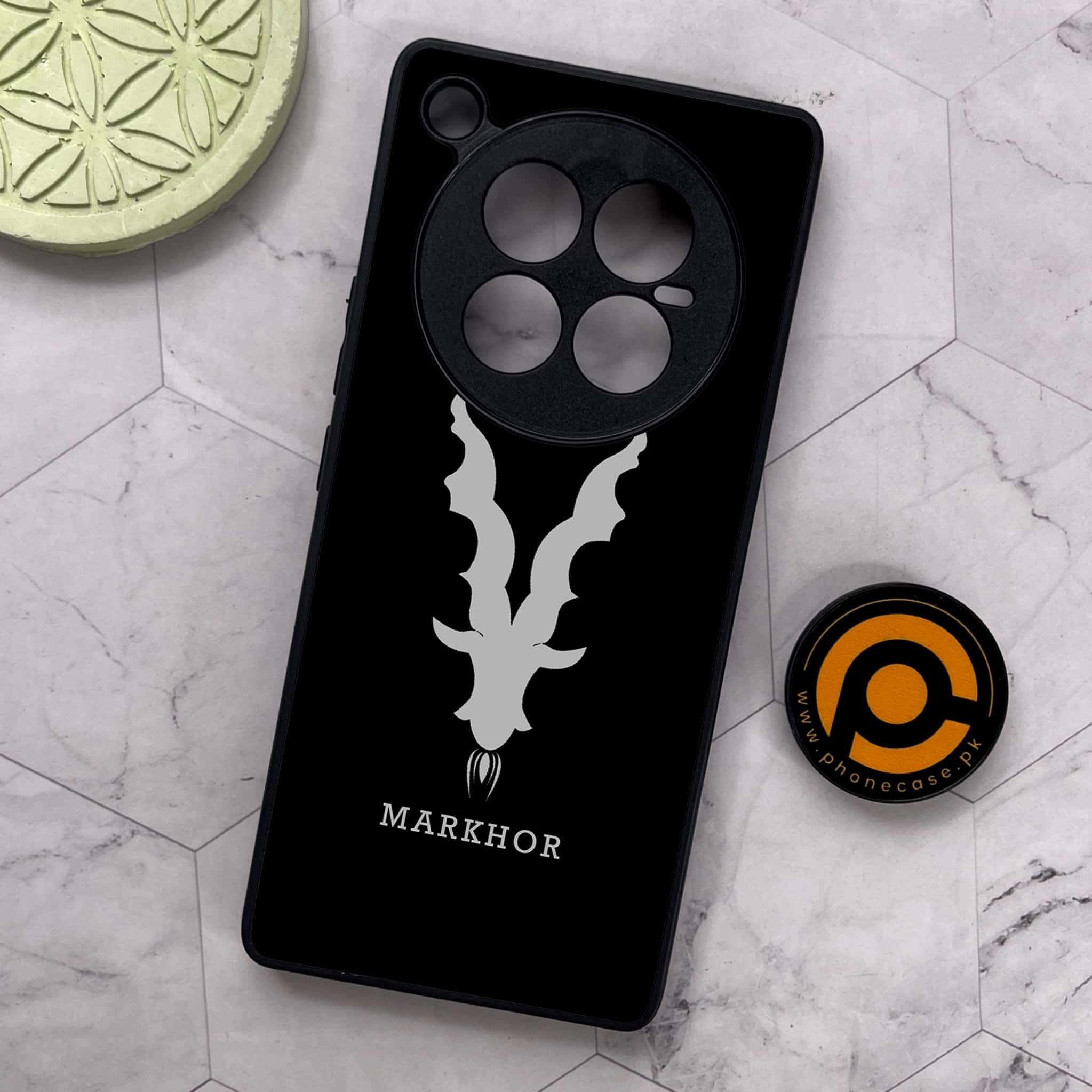 Infinix Zero 40 5G - Markhor Series - Premium Metal Printed soft Bumper shock Proof Case