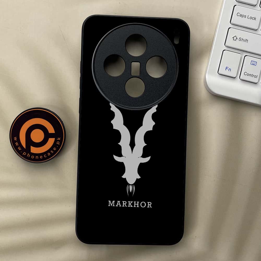 Vivo X200 - Markhor Series - Premium Metal  Printed soft Bumper shock Proof Case