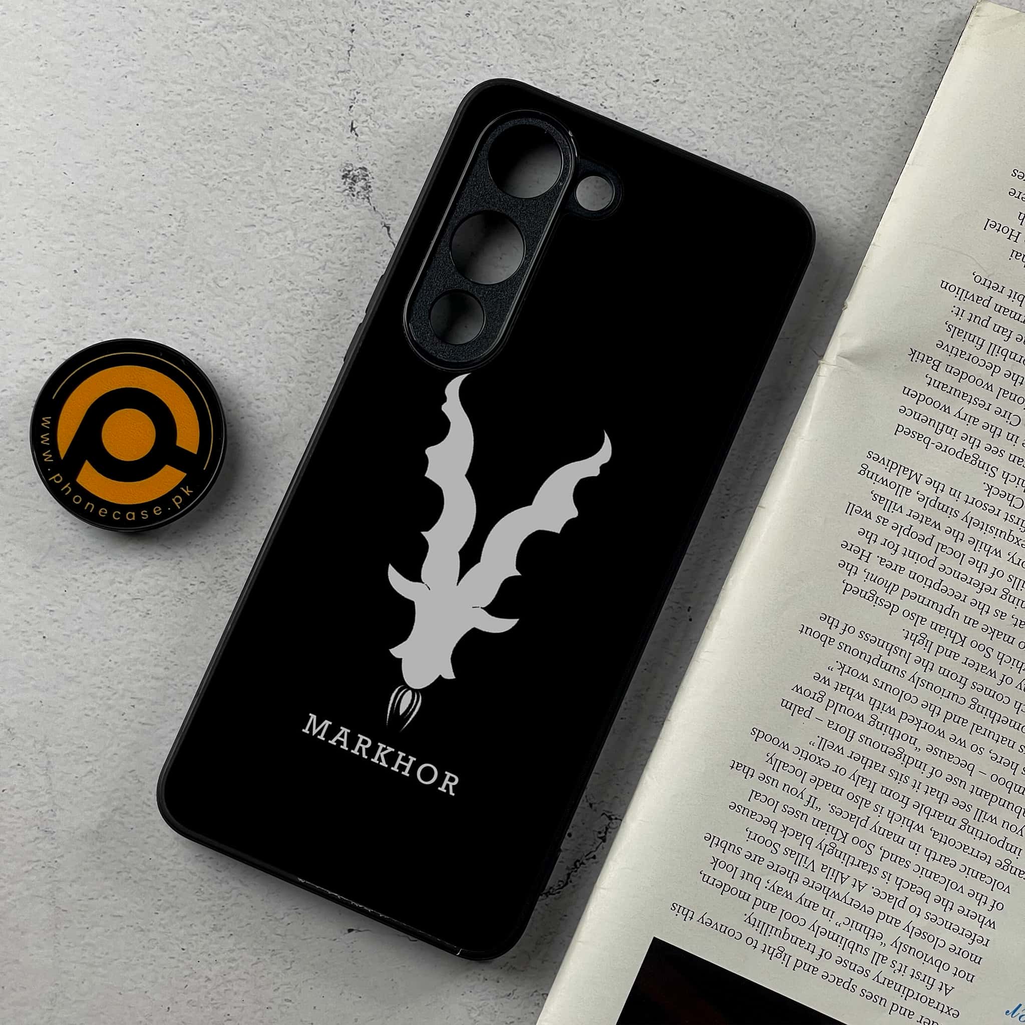 Vivo Y04 - Markhor Series - Premium Metal Printed Soft Bumper Shockproof Case