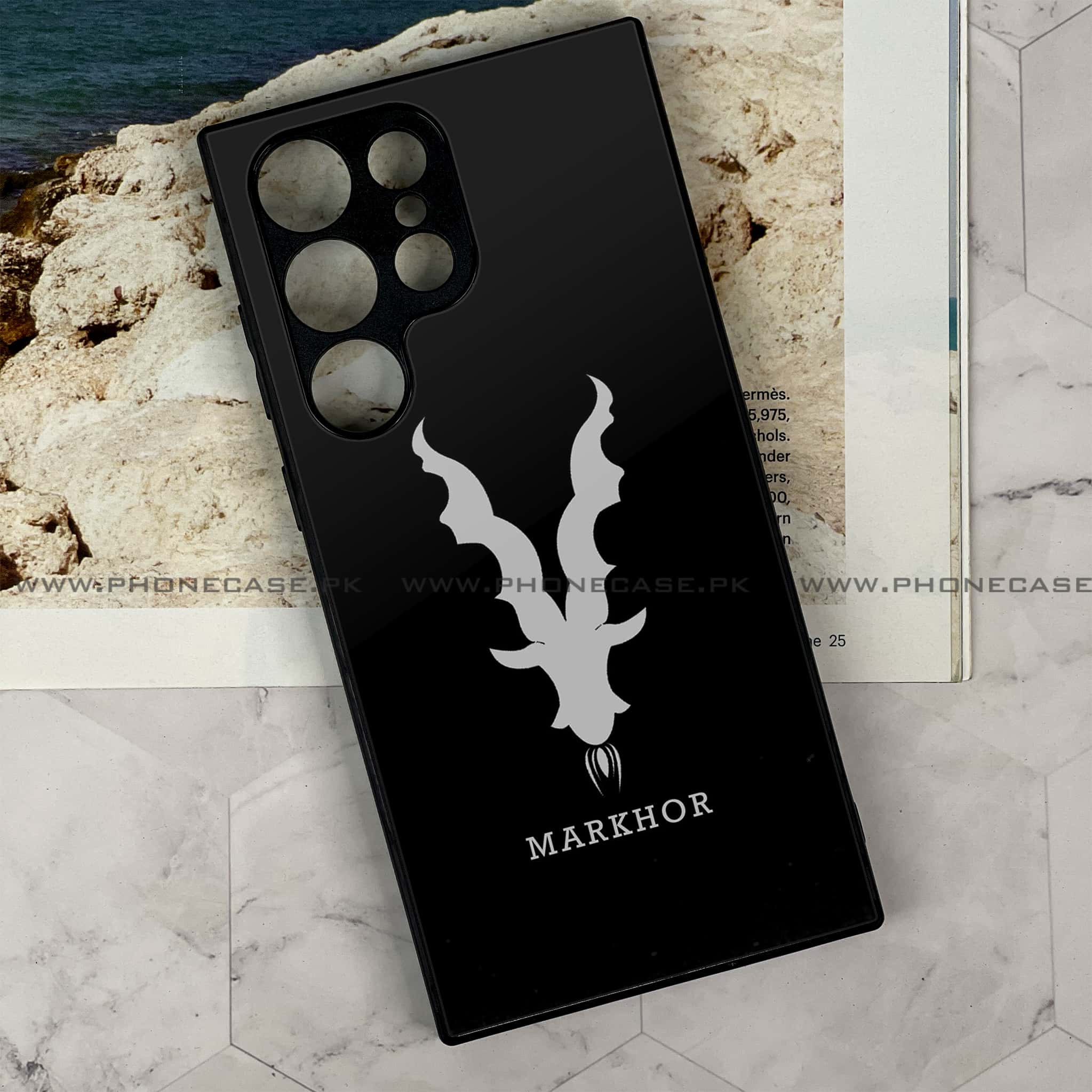 Samsung Galaxy S24 Ultra - Markhor Series - Premium Metal Printed soft Bumper shock Proof Case