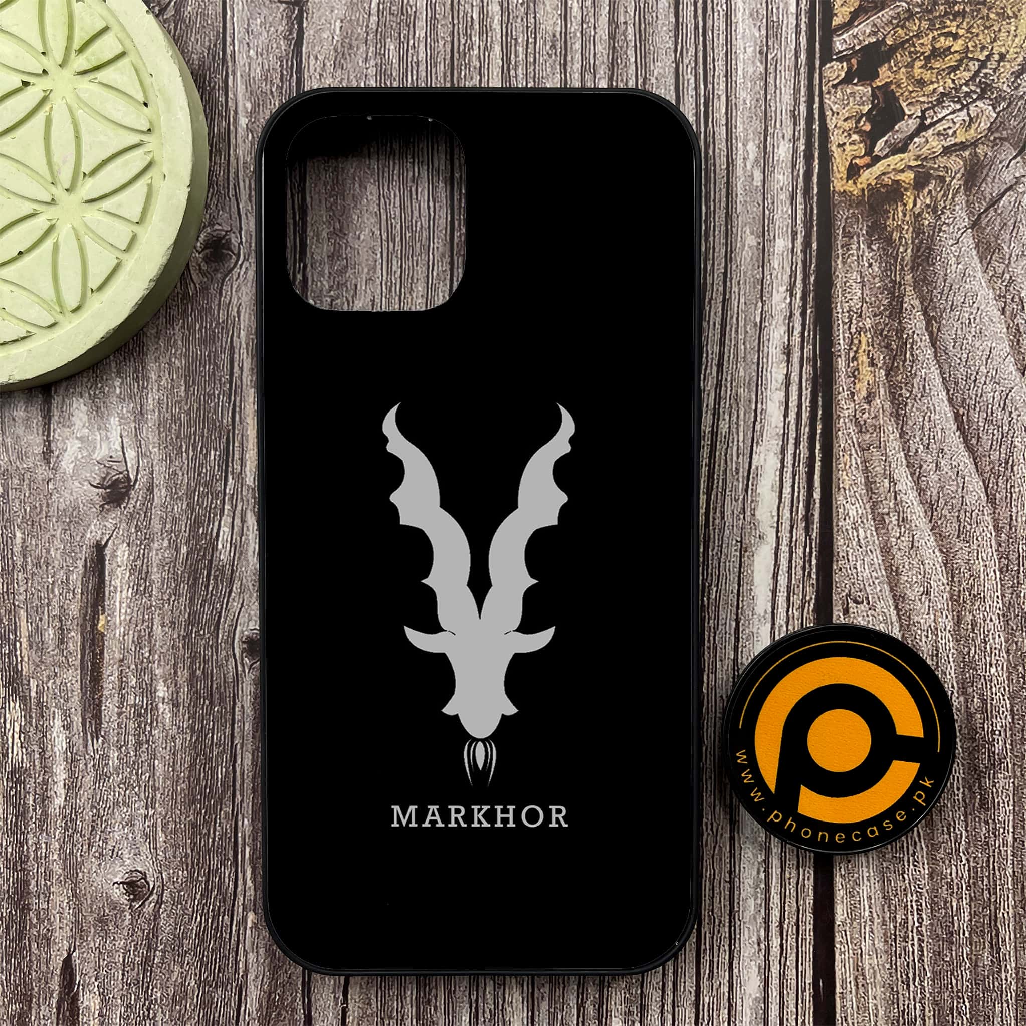 iPhone 12 - Markhor Series - Premium Metal Printed soft Bumper shock Proof Case