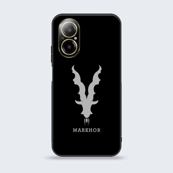 Realme C67 - Markhor Design 9 - Premium Printed Glass soft Bumper shock Proof Case CS-15446