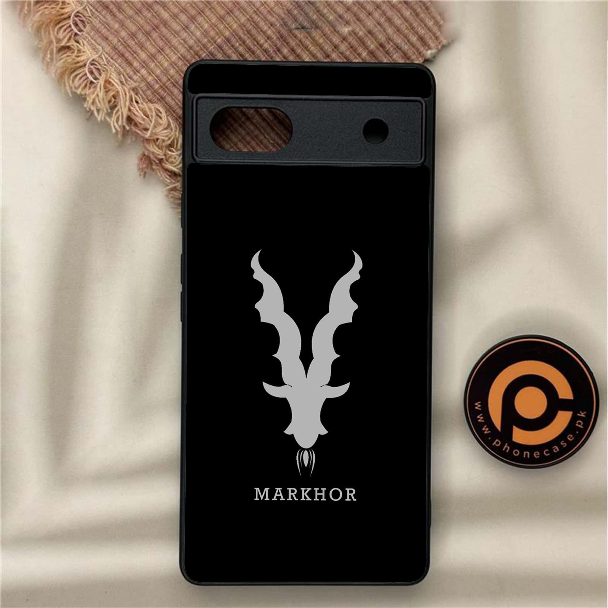 Google Pixel 6A - Markhor Series - Premium Metal Printed soft Bumper Shock Proof Case