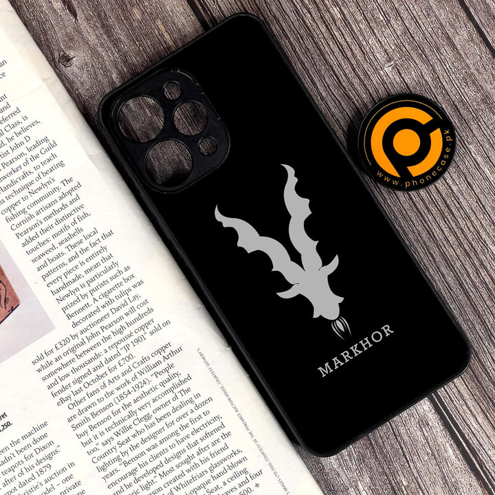 Xiaomi Redmi 12 - Markhor Design 9 - Premium Printed Glass soft Bumper shock Proof Case CS-35935