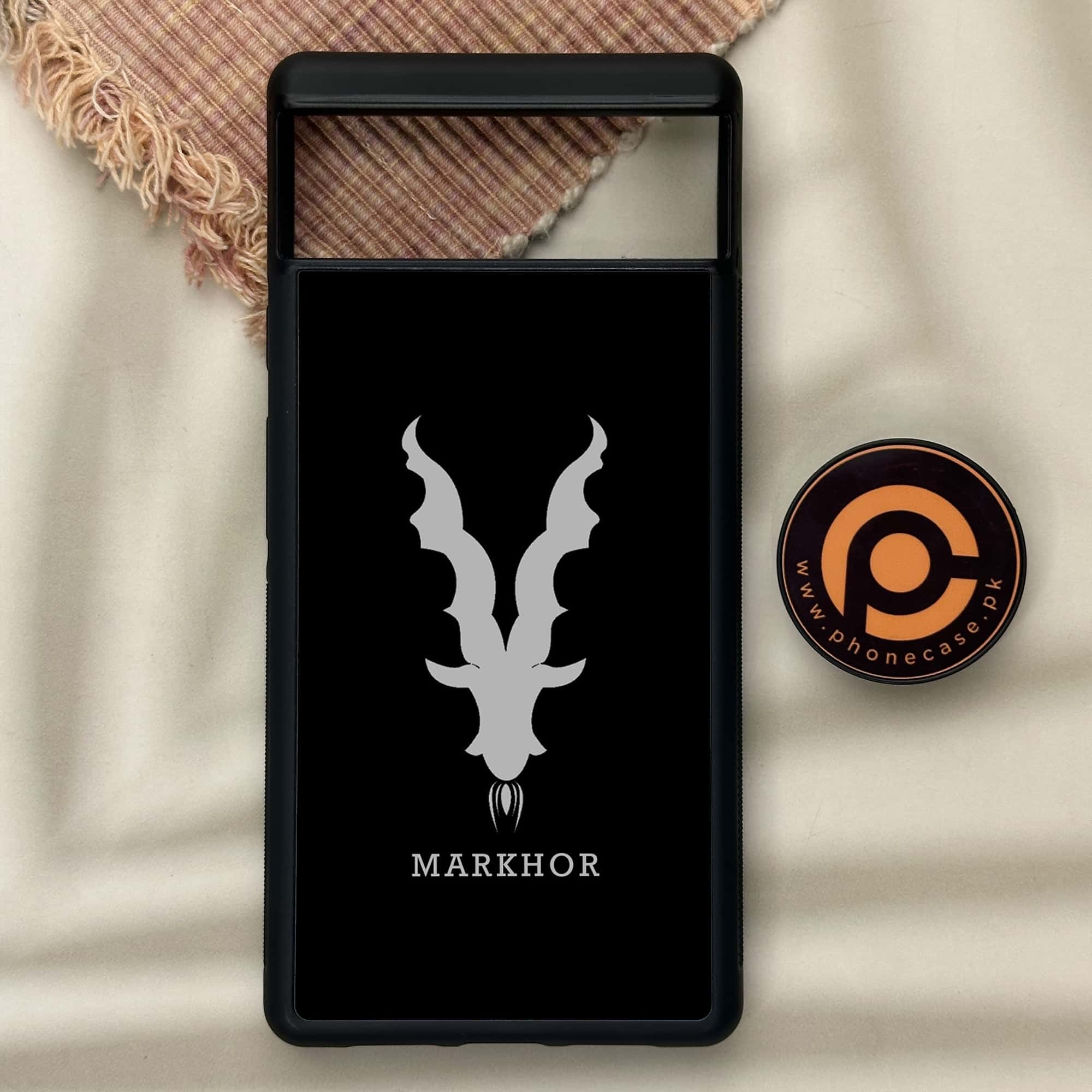 Google Pixel 6 - Markhor Series - Premium Metal Printed soft Bumper Shock Proof Case