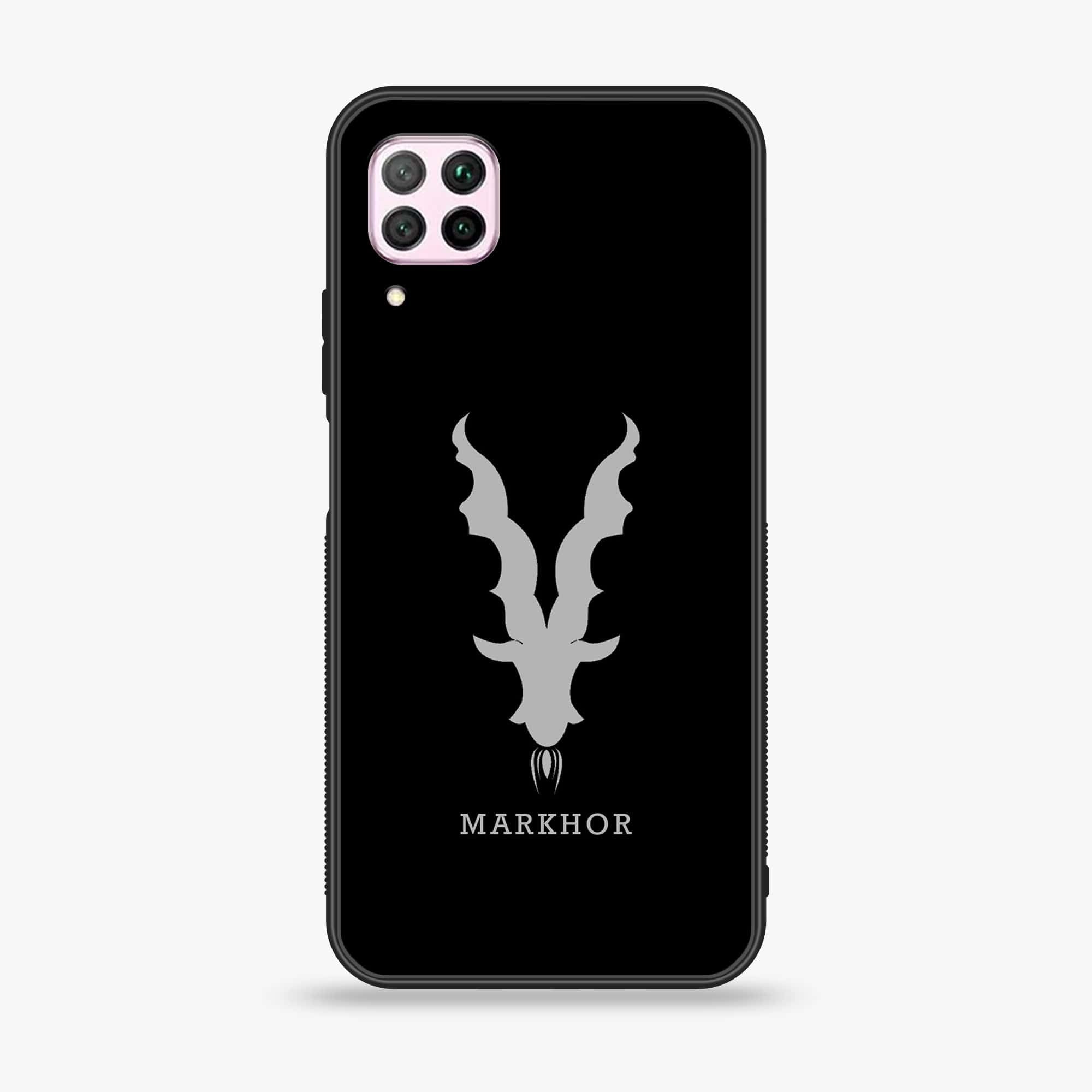 Huawei Nova 7i - Markhor Series - Premium Printed Glass soft Bumper shock Proof Case