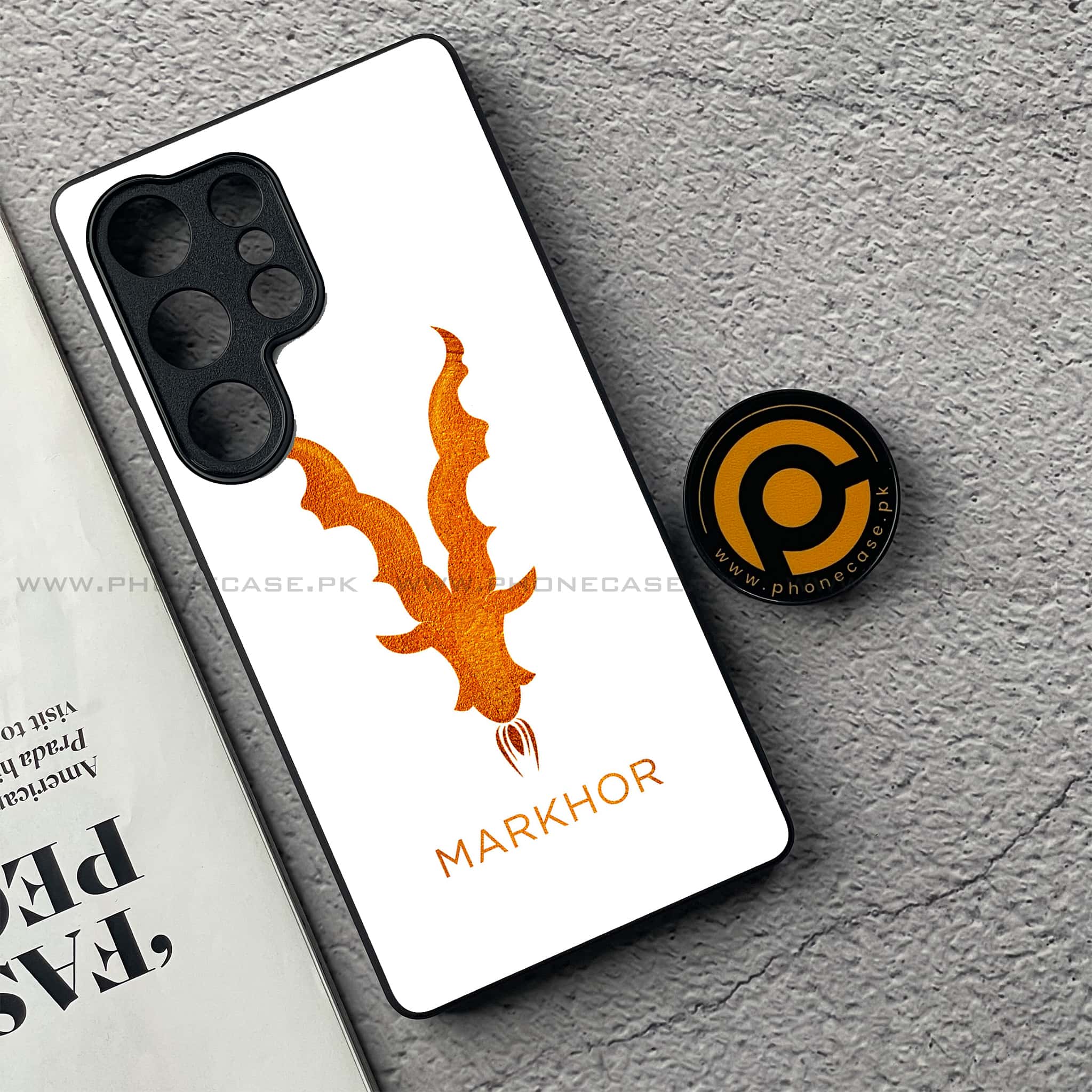 Markhor Trending Designs Premium Metal Case All Models