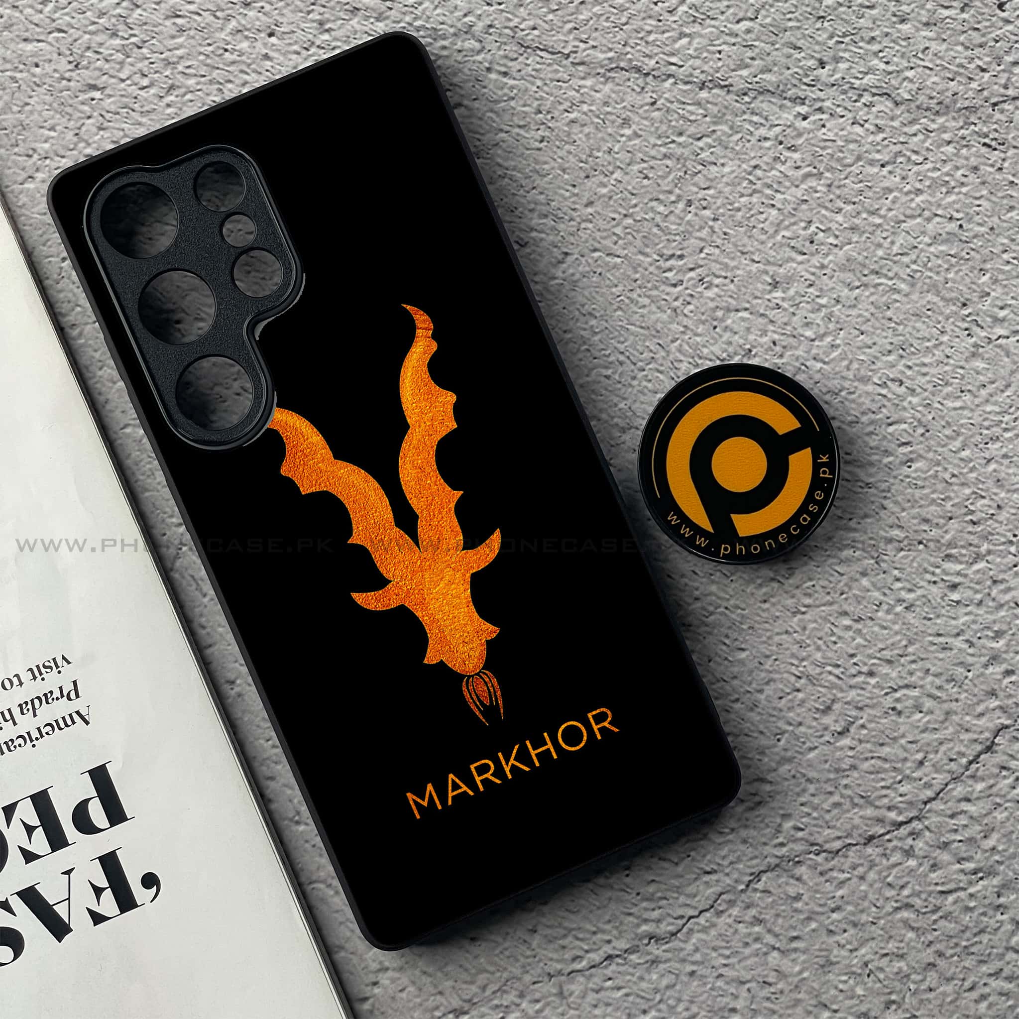 Markhor Trending Designs Premium Metal Case All Models