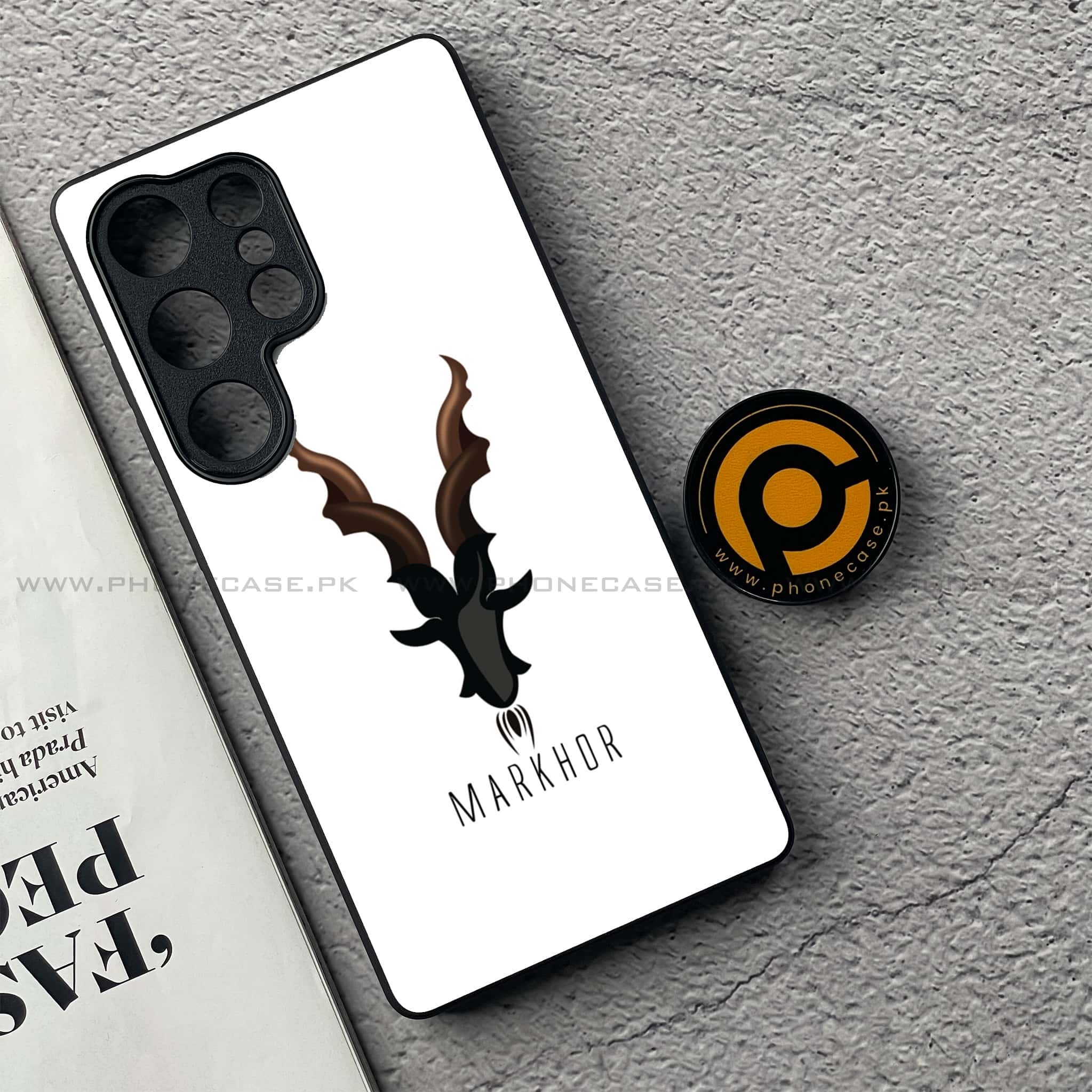 Markhor Trending Designs Premium Metal Case All Models