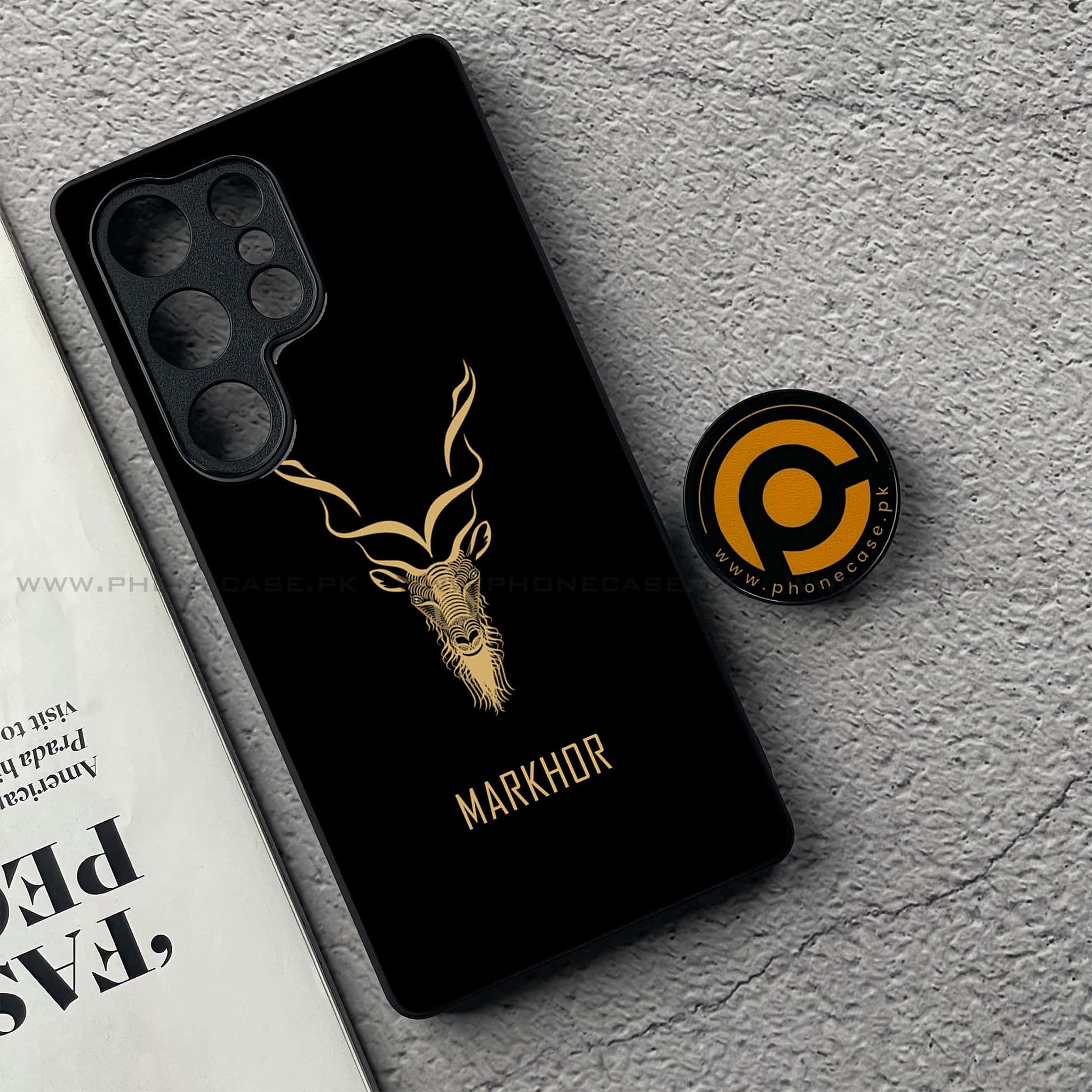 Markhor Trending Designs Premium Metal Case All Models