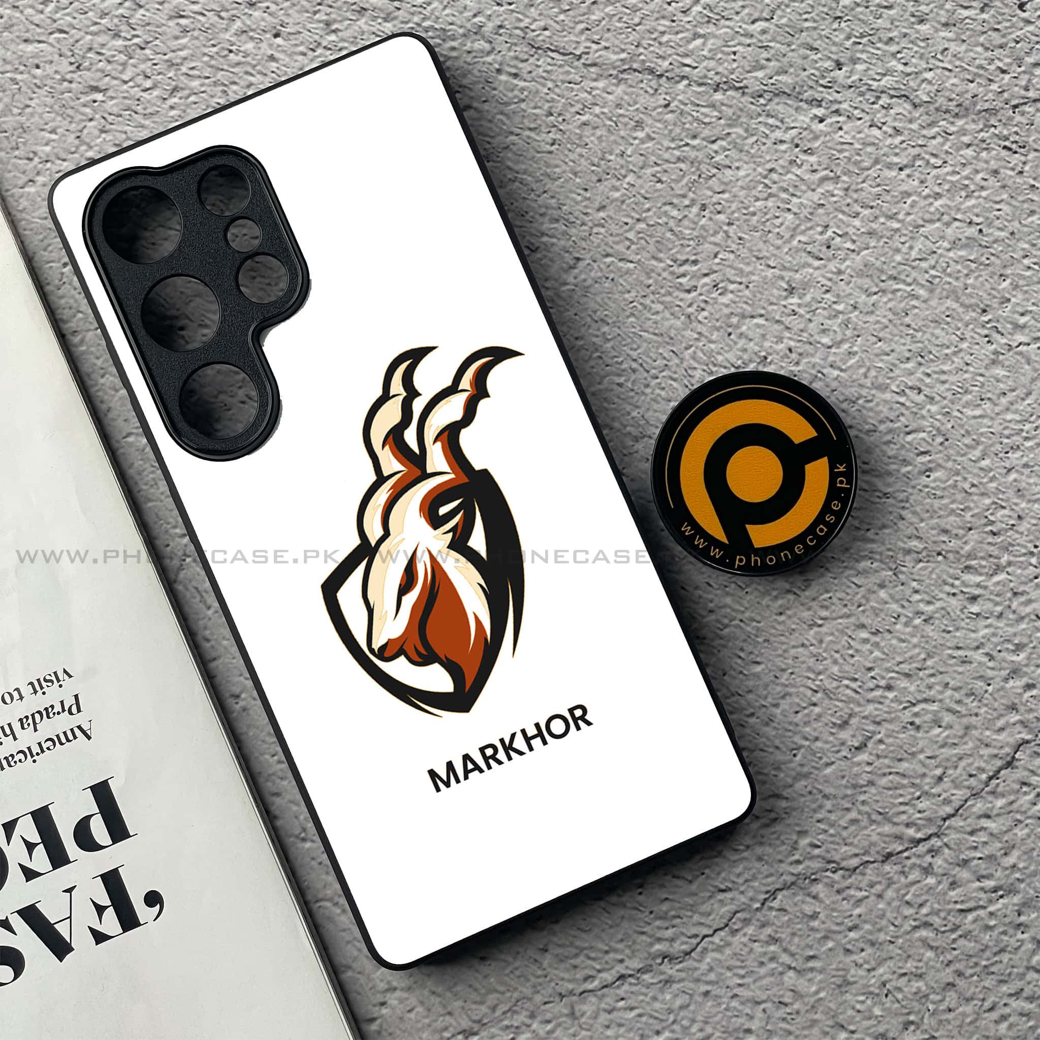 Markhor Trending Designs Premium Metal Case All Models