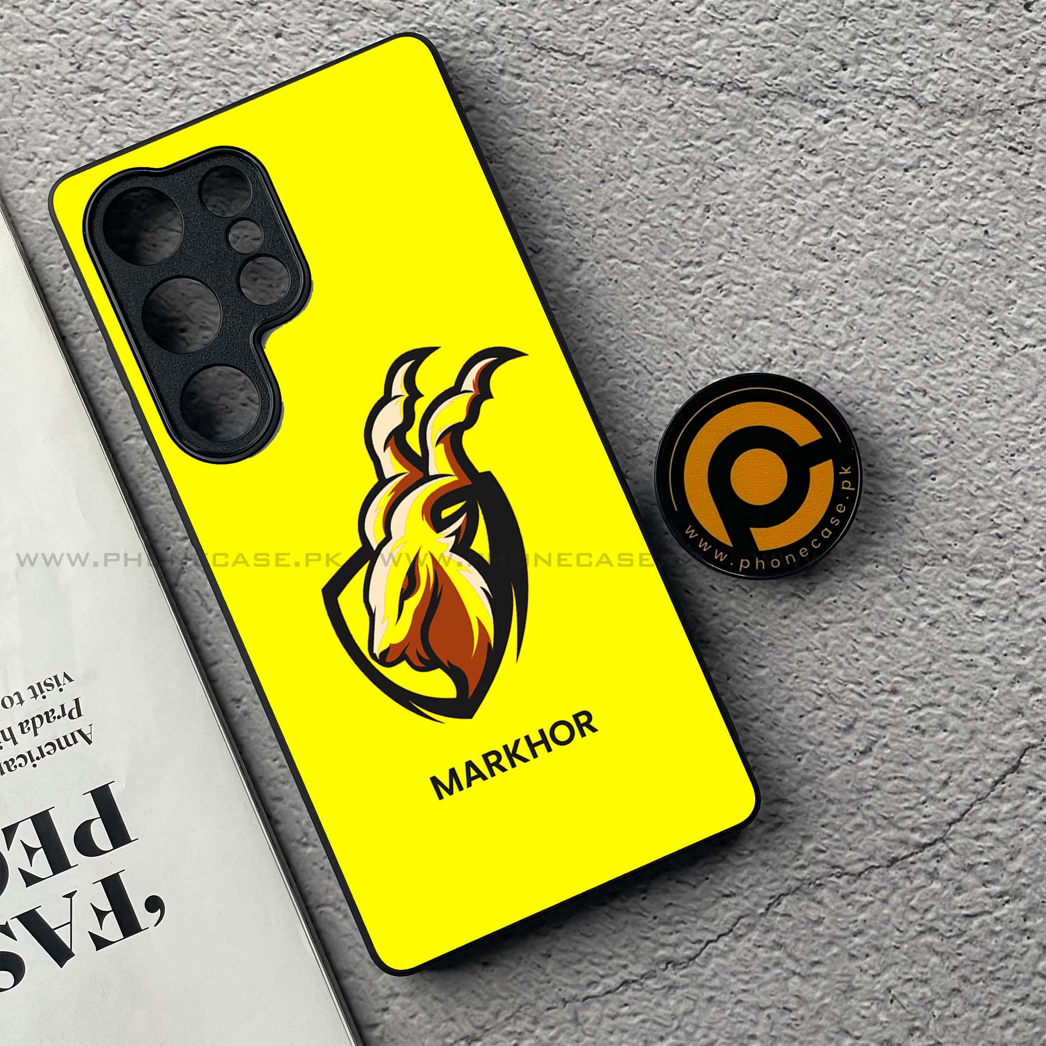 Markhor Trending Designs Premium Metal Case All Models