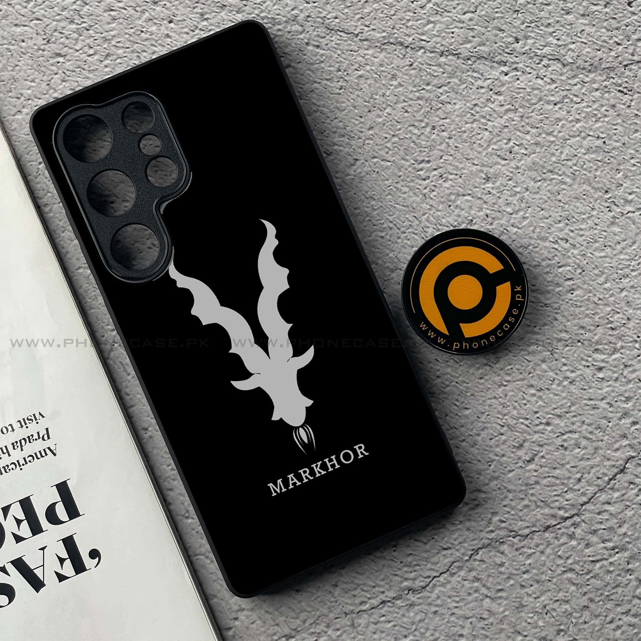 Markhor Trending Designs Premium Metal Case All Models