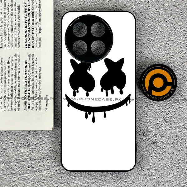 OnePlus Ace 5 - Marshmello Face - Premium Printed Metal soft Bumper shock Proof Case