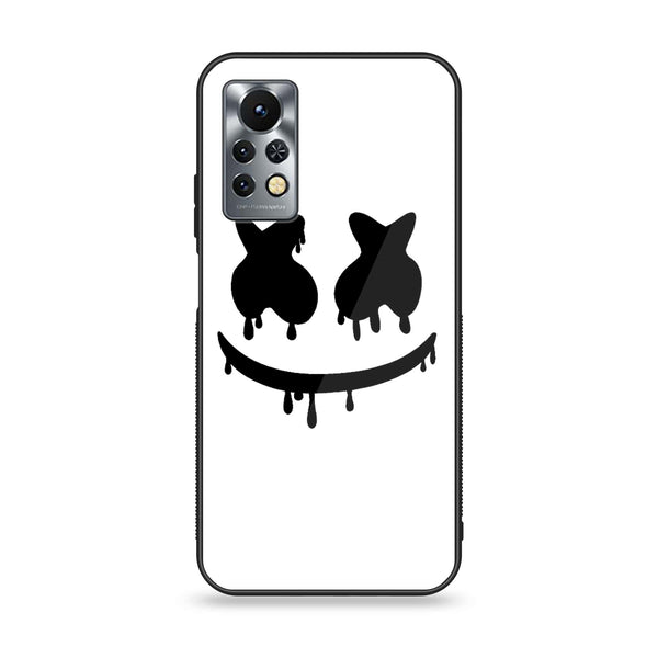 Infinix Note 11s - Marshmello Face - Premium Metal Printed soft Bumper Shock Proof Case
