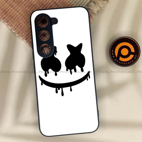 Tecno Spark 40 Pro - Marshmello Face - Premium Metal Printed soft Bumper shock Proof Case