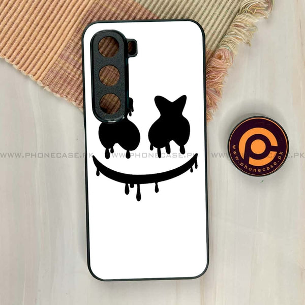 Infinix Hot 60i - Marshmello Face - Premium Metal Printed soft Bumper shock Proof Case CS-40988 CS-41963