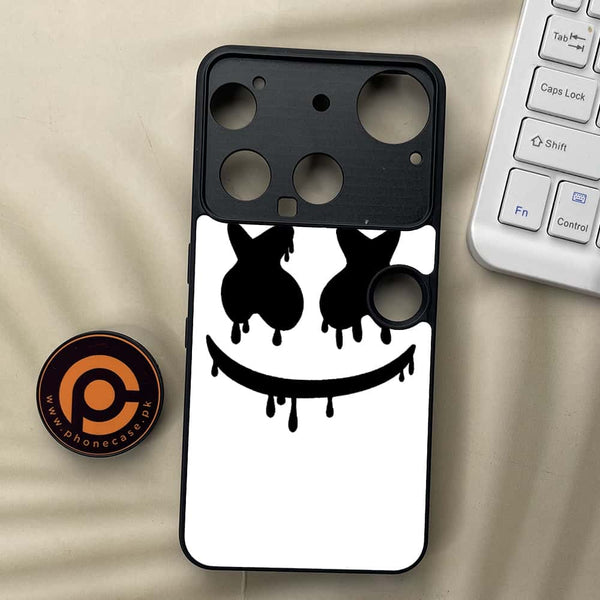 Nothing Phone 3 - Marshmello Face - Premium Metal Printed soft Bumper shock Proof Case