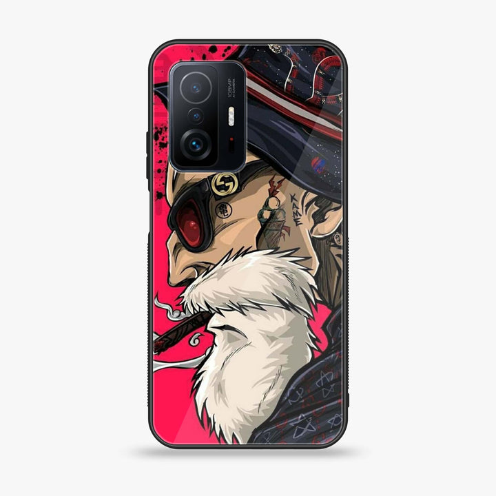 Xiaomi 11T Pro - Master Roshi -  Premium Printed Metal soft Bumper shock Proof Case