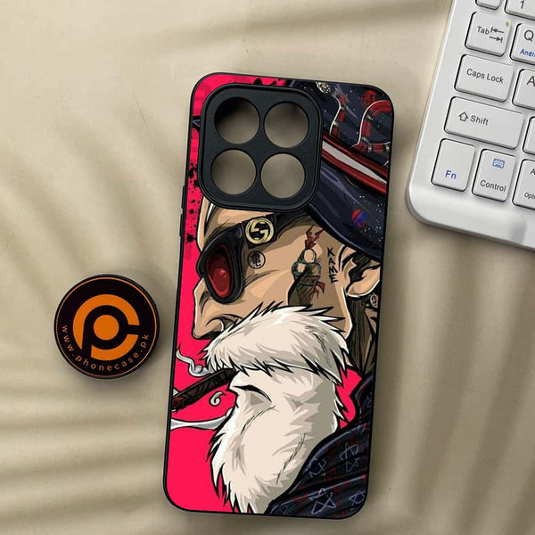 Honor X5b Plus - Master Roshi - Premium Metal Printed soft Bumper shock Proof Case