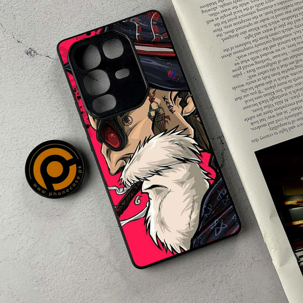 Infinix Note 50 - Master Roshi - Premium Metal Printed Soft Bumper Shockproof Case