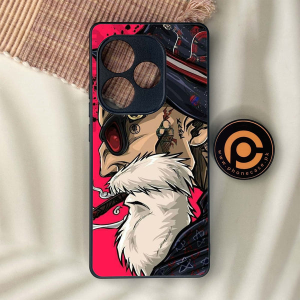 Realme GT 6 - Master Roshi - Premium Metal Printed soft Bumper shock Proof Case