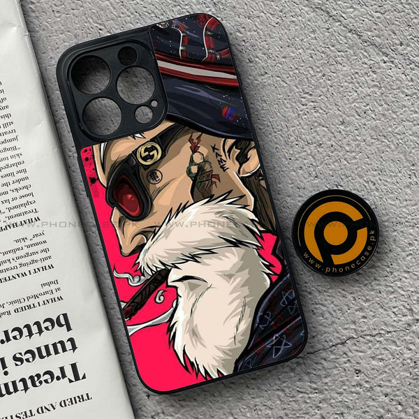 iPhone 15 Pro - Master Roshi - Premium Metal Printed soft Bumper shock Proof Case