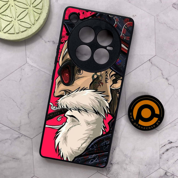 Infinix Zero 40 5G - Master Roshi - Premium Metal Printed soft Bumper shock Proof Case