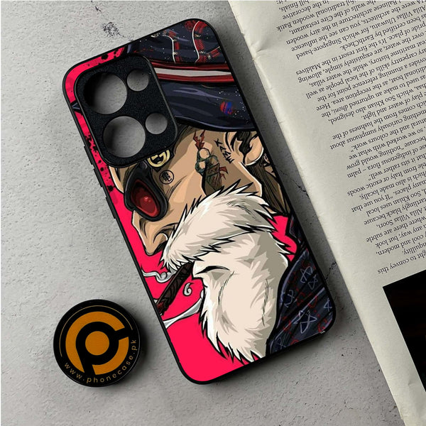 Oppo Reno 13 - Master Roshi - Premium Metal Printed Soft Bumper Shockproof Case